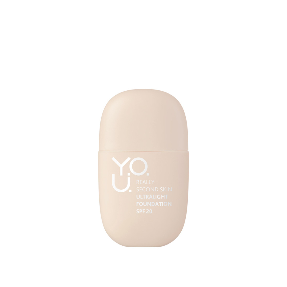 Relois Y.O.U. Really Second skin Тональный крем ультралегкий тон 10 (Light Beige) 30 мл