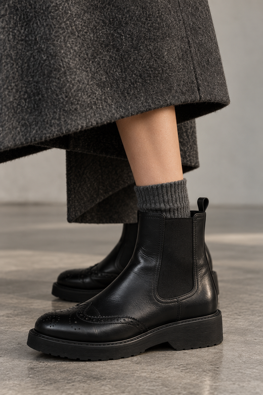 Кожаные ботинки Prada, 38