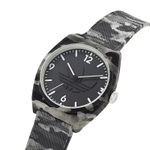 Adidas Originals STREET Wrist Watch Quartz Movement Resin Strap 38mm Black Dial Unisex