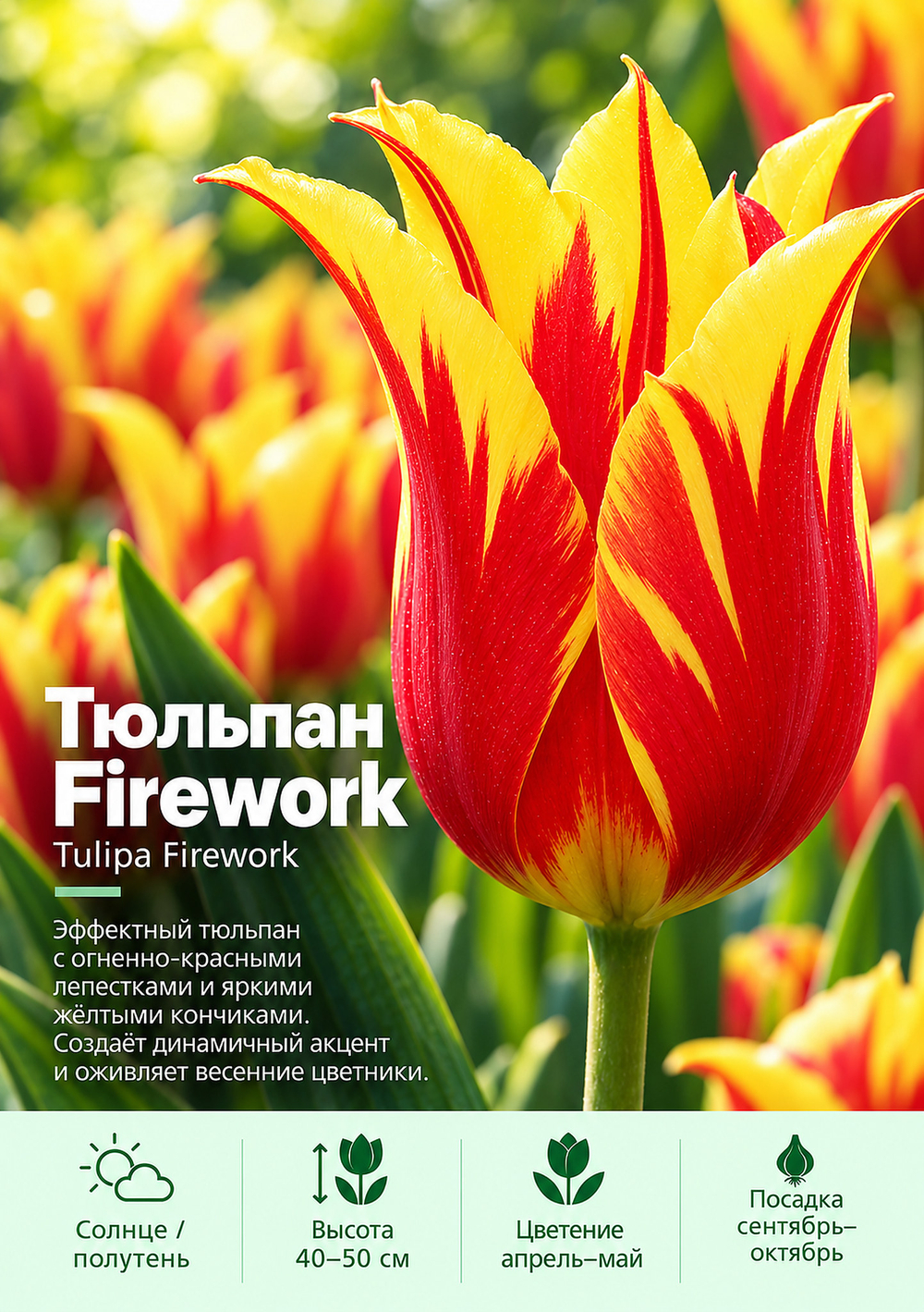 Тюльпан Firework