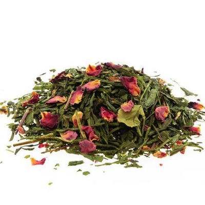 Чай зеленый FORSMAN "Mansikka Sencha" Клубника 60 г (из Финляндии)