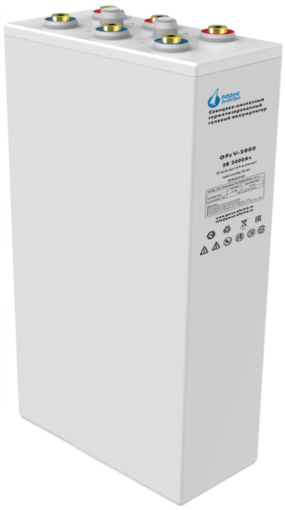Аккумулятор Парус Электро OPzV-2-2000 Аккумулятор Парус Электро OPzV-2-2000
