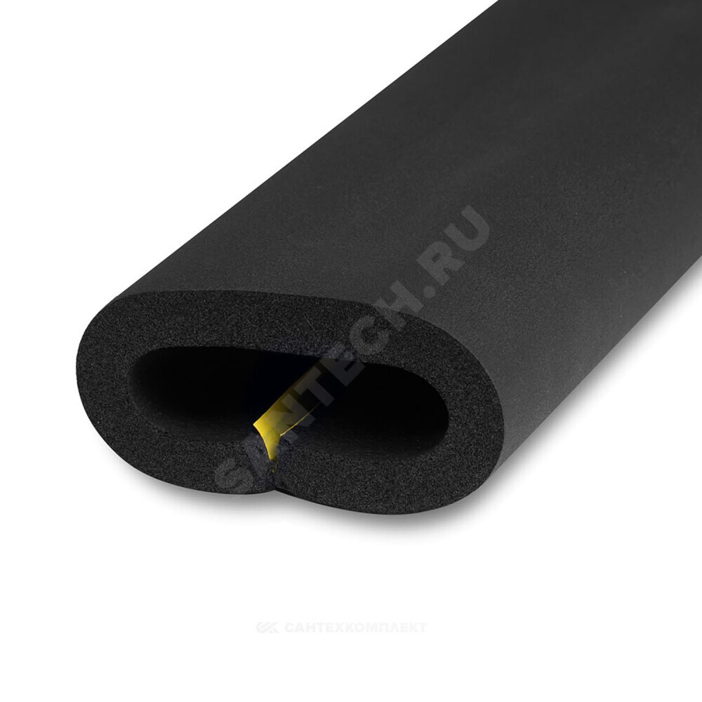 Трубка вспененный каучук ST/SK 28/13 L=2м Тмакс=85°C черная самоклеящаяся K-flex R130282155SK