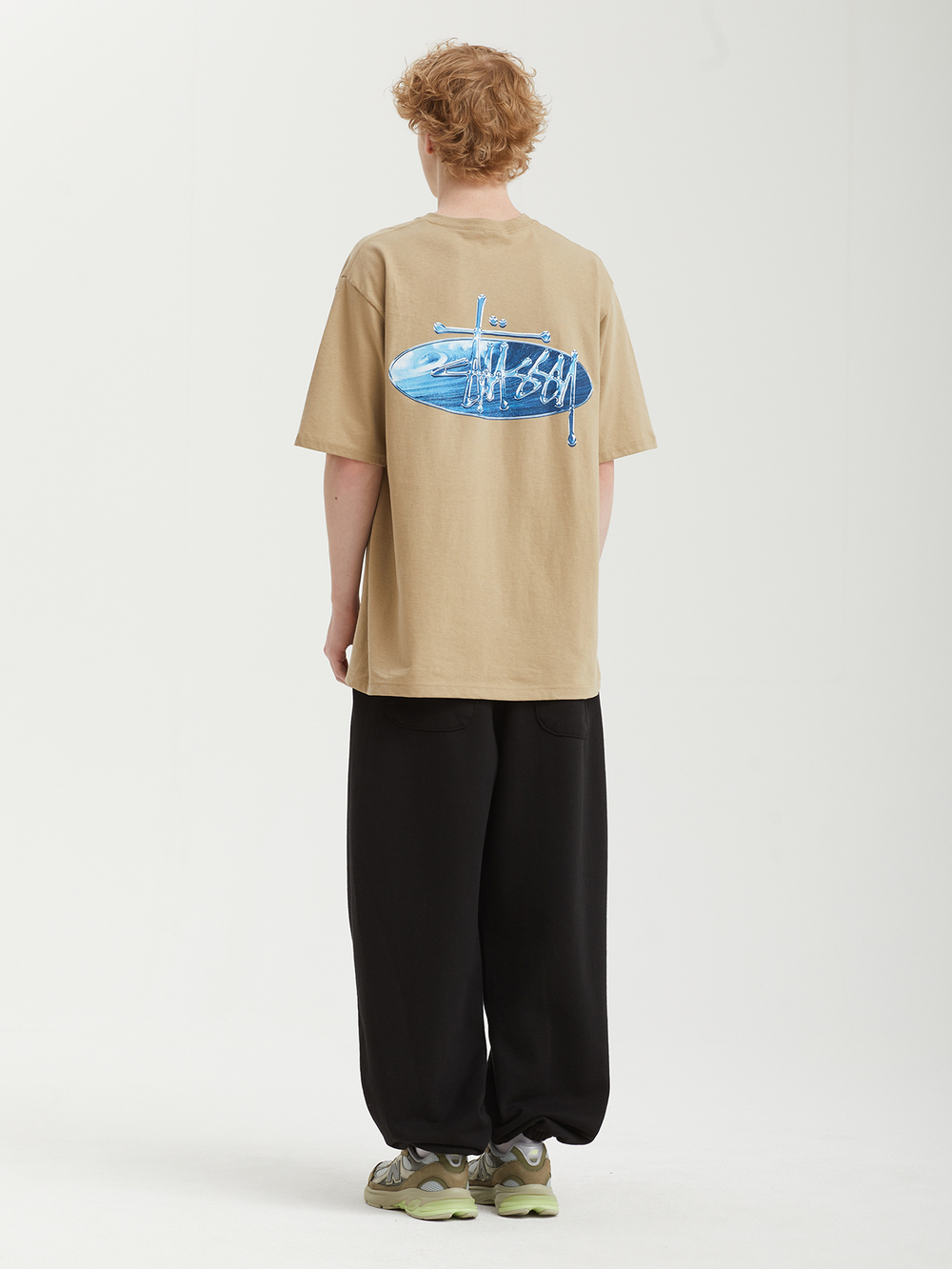 Мужская Футболка Wave Oval