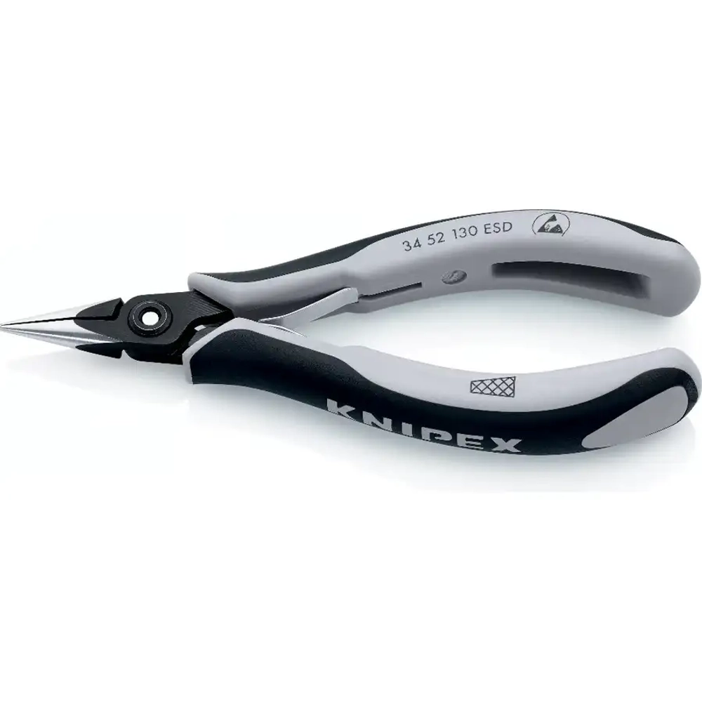 Прецизионные плоскогубцы захватные 130 мм ESD Knipex 34 52 130 ESD