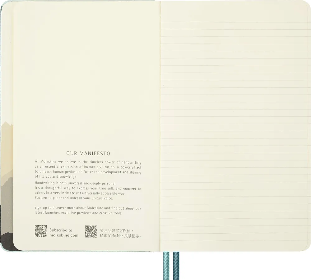 Блокнот Moleskine Limited Lord of Rings Aragorn Large в линейку синий (LELRQP060ARAGORN)