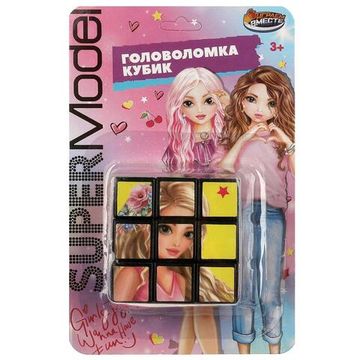 Логическая игра кубик 3х3, модели, блист.11*17*9см ИГРАЕМ ВМЕСТЕ