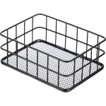 Подставка-органайзер для канцелярских принадлежностей Attache черная 170x125x65 мм
