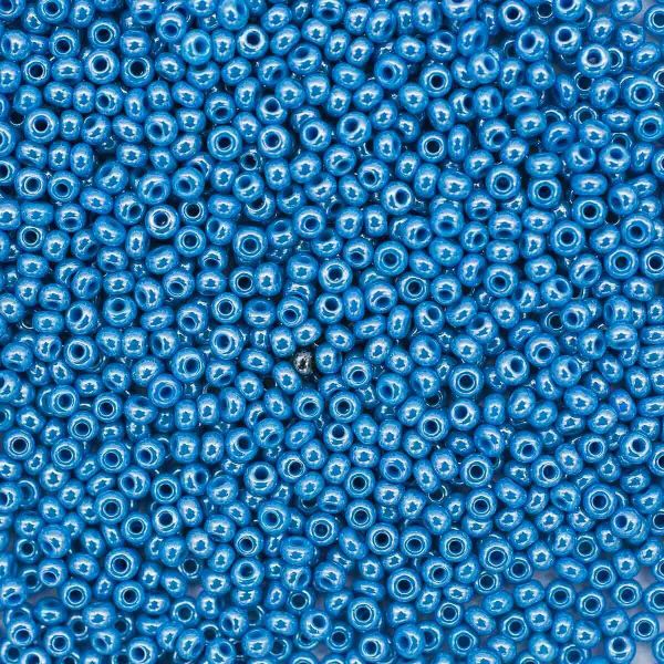 Бисер Preciosa 10/0 (2.3 мм), 100 г (5х20 г), непрозрачный с жемчужным покрытием, цв. 68080