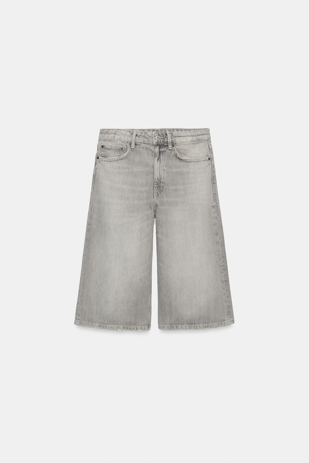 ДЖИНСОВЫЕ ШОРТЫ TRF BAGGY — ZARA