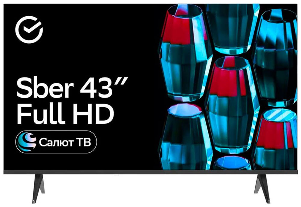 ЖК телевизор Sber SDX-43F2139(FHD Smart,Салют ТВ,frameless) ЖК телевизор Sber SDX-43F2139(FHD Smart,Салют ТВ,frameless)