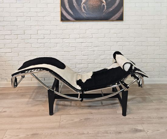 Кресло из натуральной кожи Chaise Lounge