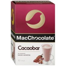 MacChocolate Cacaobar, 10 саше, 2 шт
