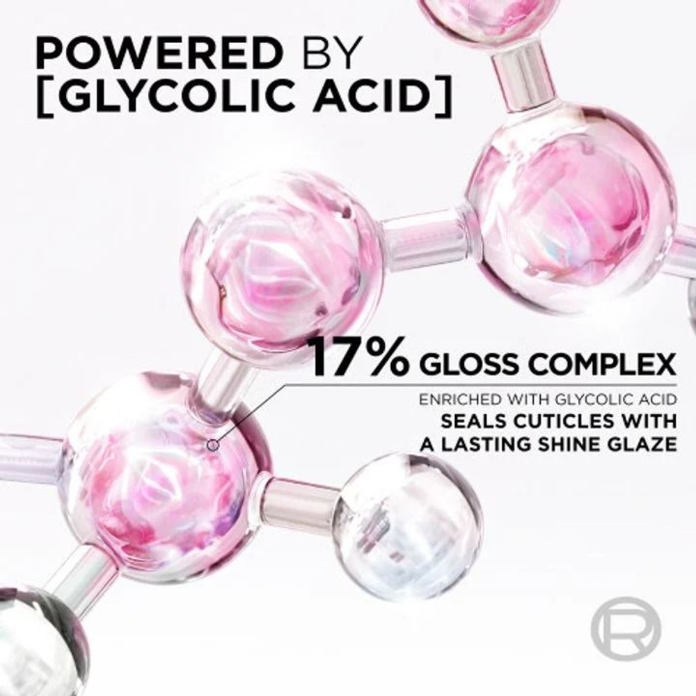 Средство для ополаскивания Elvital Glycolic Gloss для блеска волос, 5 минутное, 200 мл (из Финляндии)