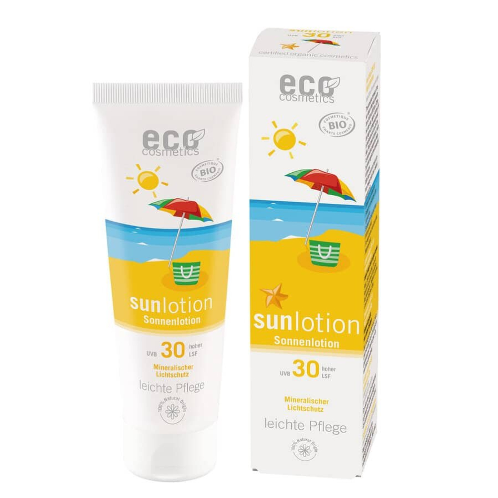Солнцезащитный лосьон SPF 30 Eco Cosmetics, 125 мл