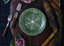Тарелка десертная Bordallo Pinheiro Cabbage (19 см)