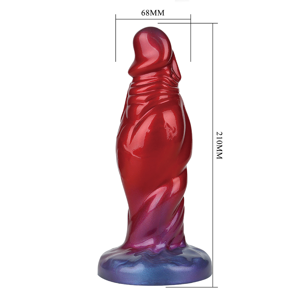 Power Monsters Shadow Behemoth - Фаллоимитатор, увеличивающийся в размере, 24 см