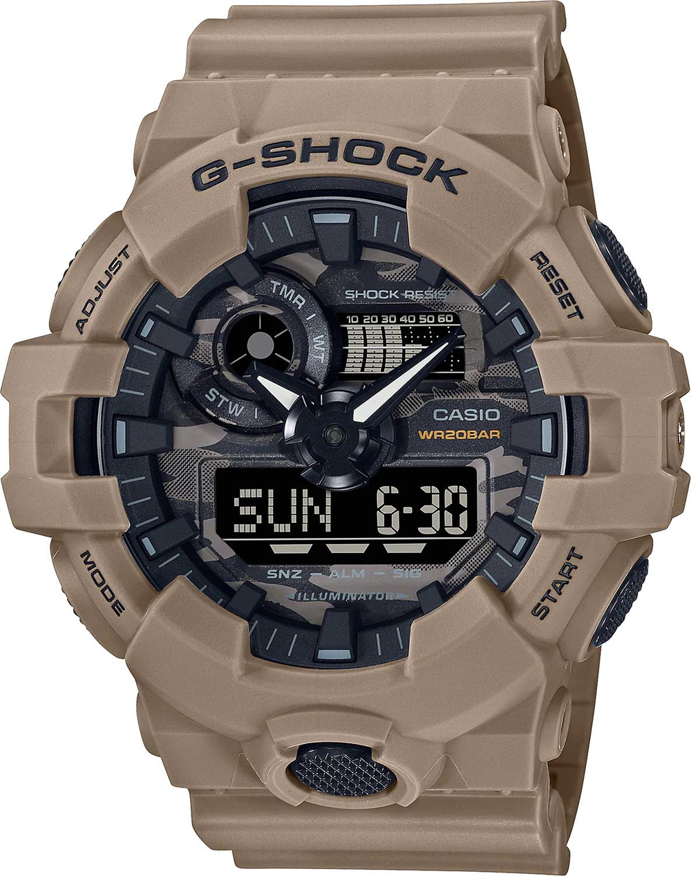 Часы Casio GA-700CA-5AER