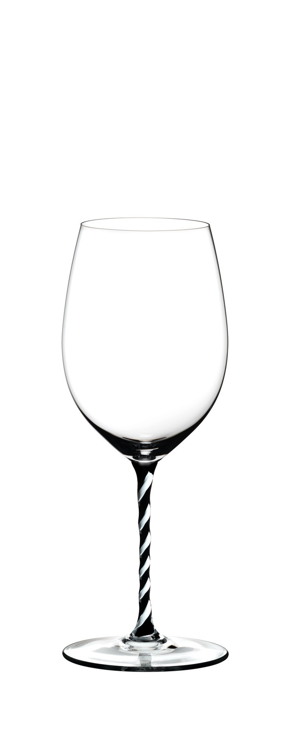 Бокал для красного вина 625мл Riedel Fatto a Mano Cabernet/Merlot с черно-белой ножкой
