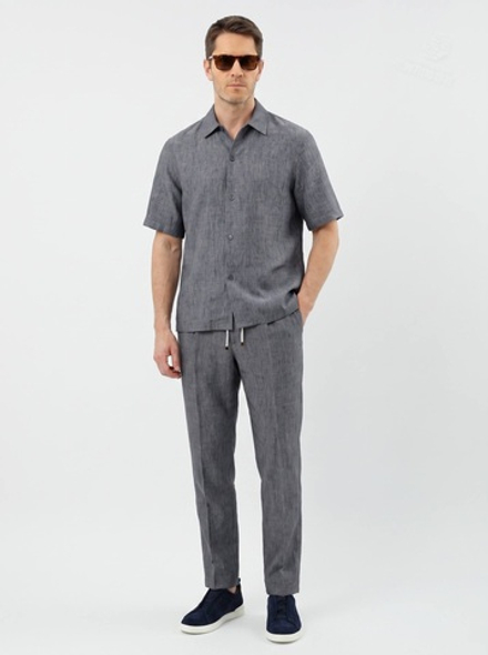 Льняной костюм Brunello Cucinelli