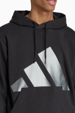 Кофта adidas Essentials Holiday 3-Stripes - черный