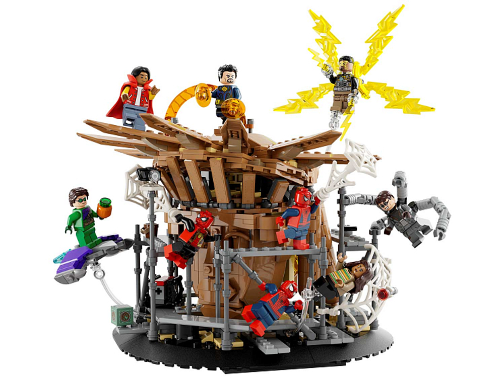 Конструктор Лего Марвел Финальная битва Человека-паука | LEGO Marvel Spider-Man Final Battle 76261 - 900 деталей (10+)