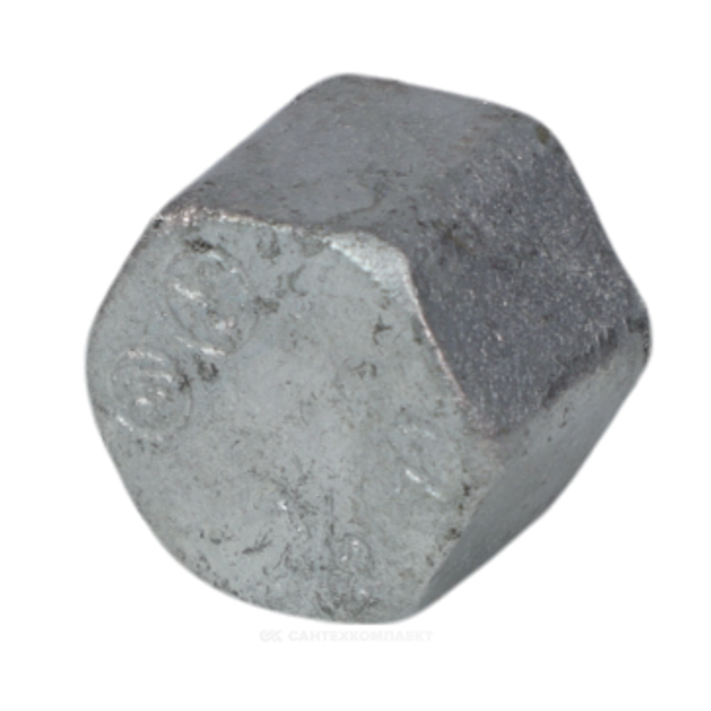 Заглушка чугун оц Ду 20 (3/4") ВР Fittex PLUS