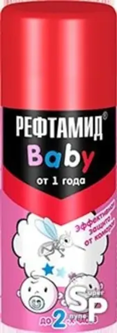 Аэрозоль от комаров для всей семьи «Рефтамид» (Ваву)100мл