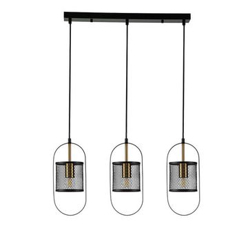 Подвесной светильник 3*E27 V000183 10009/3P Black черный Via Indigo