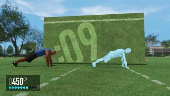 Xbox 360 Nike+ Kinect Training для Kinect (Б/У, Полностью на русском языке)