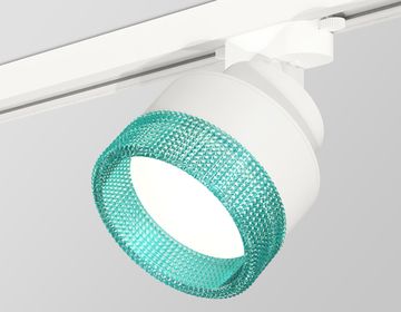 Комплект трекового светильника с композитным хрусталем 1*GX53 XT8101043 SWH/BL белый песок/голубой (A2524, A2105, C8101, N8488) Ambrella