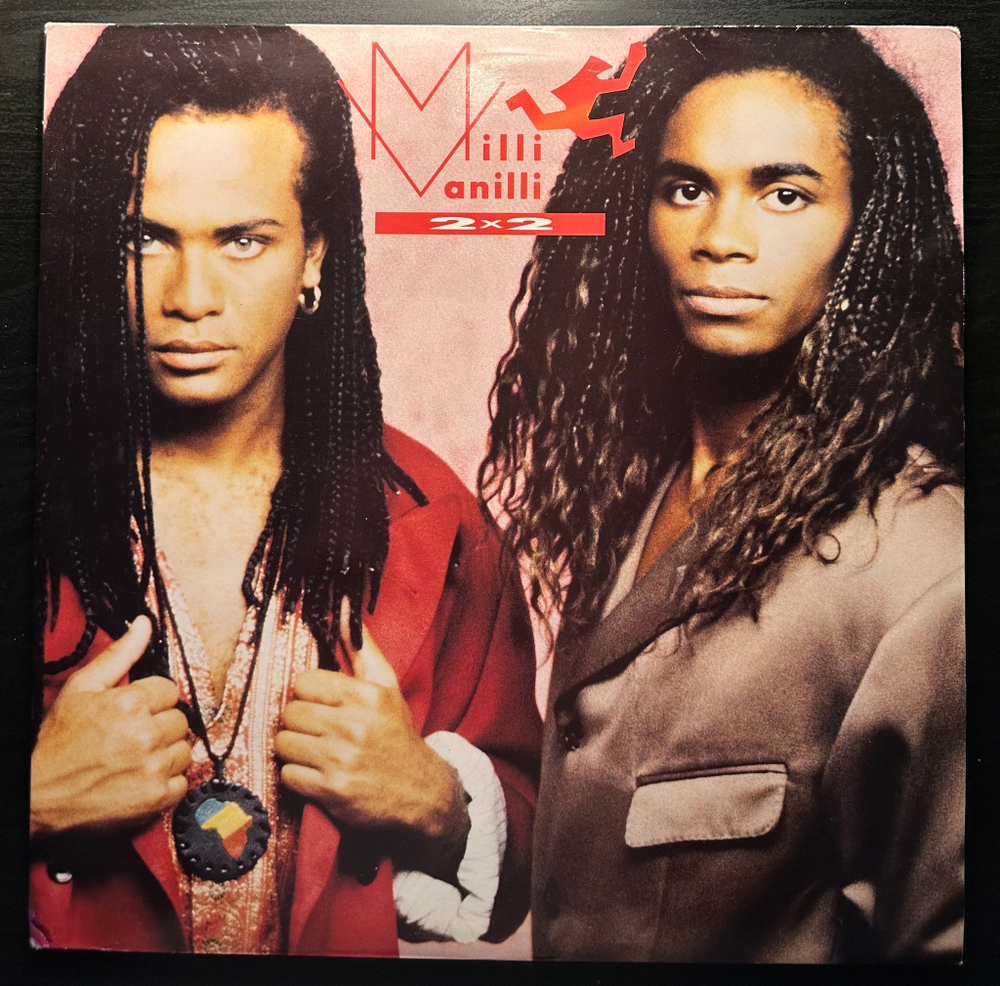 Milli Vanilli - 2 x 2 (Англия 1989г.) 2LP