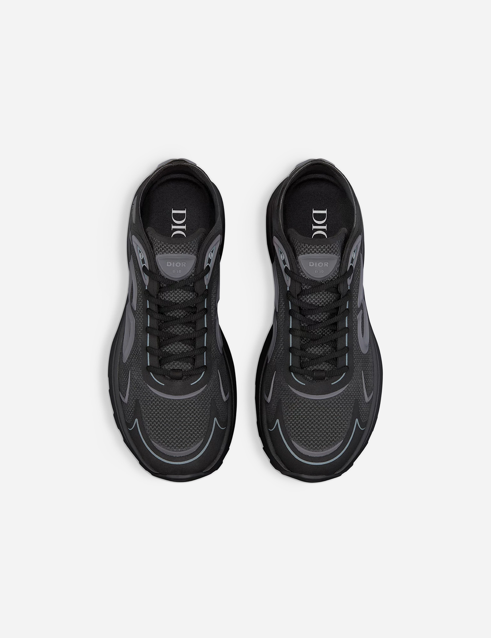 Кроссовки Dior B30 Countdown Tech Sneaker "Black"