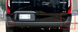 "Бампер задний для Mercedes Benz Sprinter W907" (правая часть)