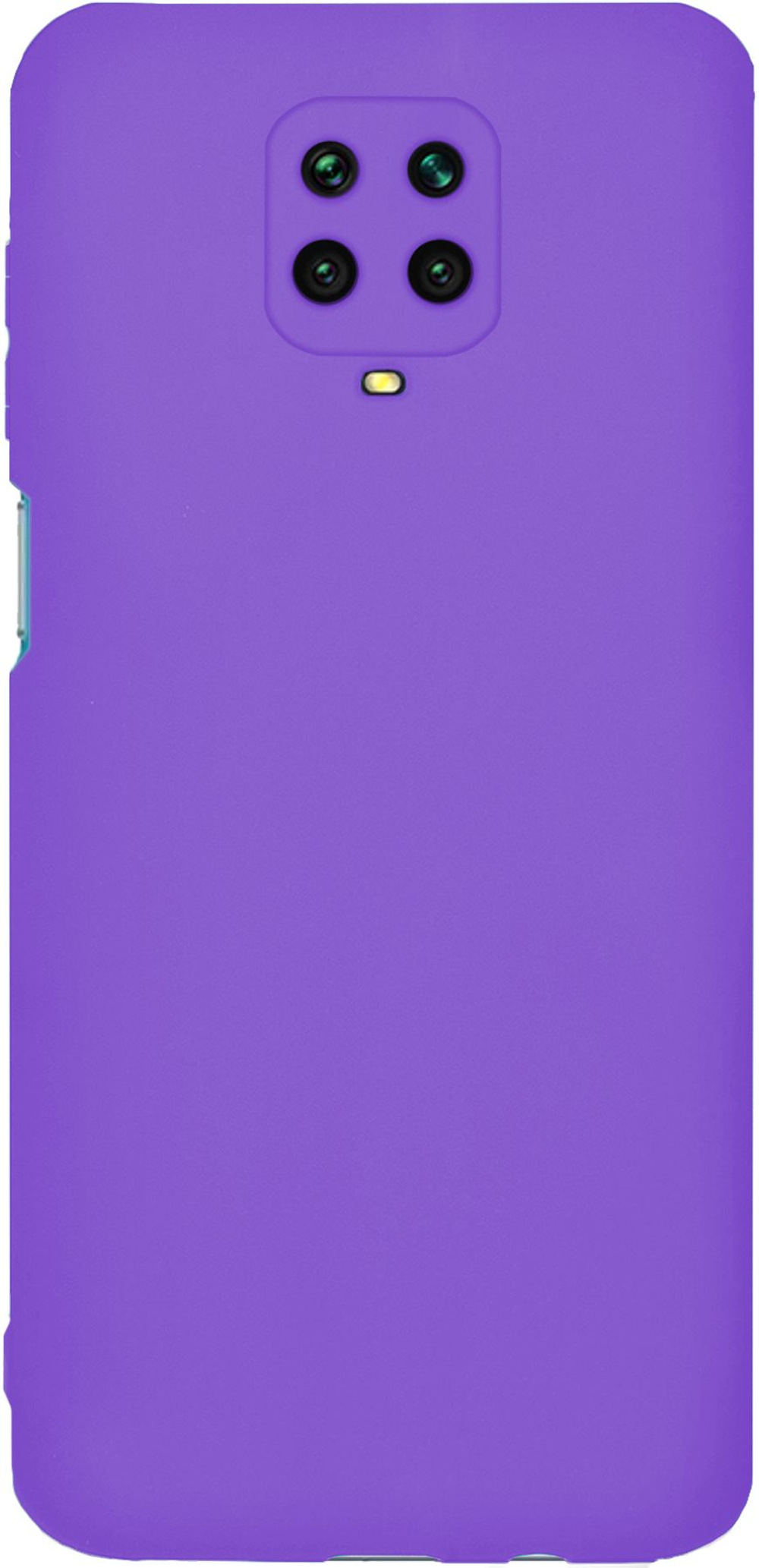 Мягкий Soft Touch чехол из силикона для XIAOMI REDMI NOTE 9 PRO / 9S / POCO M2 PRO с бархатной подкладкой