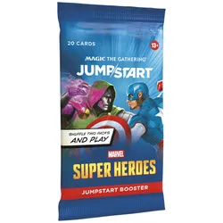 Jumpstart-бустер Magic: The Gathering (MTG) - Marvel Super Heroes (на английском)