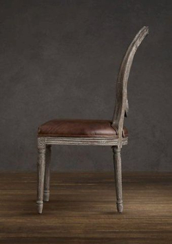 Стул Restoration Hardware Спа коричневый США вид сбоку