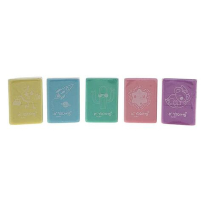 Ластик "Pastel mix", 5 видов микс