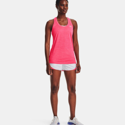 Женская теннисная майка Under Armour Tech Twist Tank Top Women - Pink