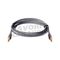 Кабель AUX, Jack 3,5mm(m) - Jack 3,5mm(m) Defender JACK01, 1.2м, круглый, ткань, цвет: серый
