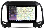 Магнитола для Hyundai Santa Fe 2006-2012 - Kuberg OL-9717 QLed, Android 13, Быстрейшая, CarPlay, SIM-слот