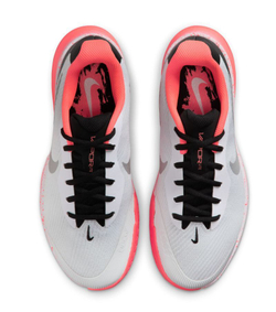 Теннисные кроссовки Nike Vapor Lite 3 HC Premium - white/hot lava/wolf grey/black