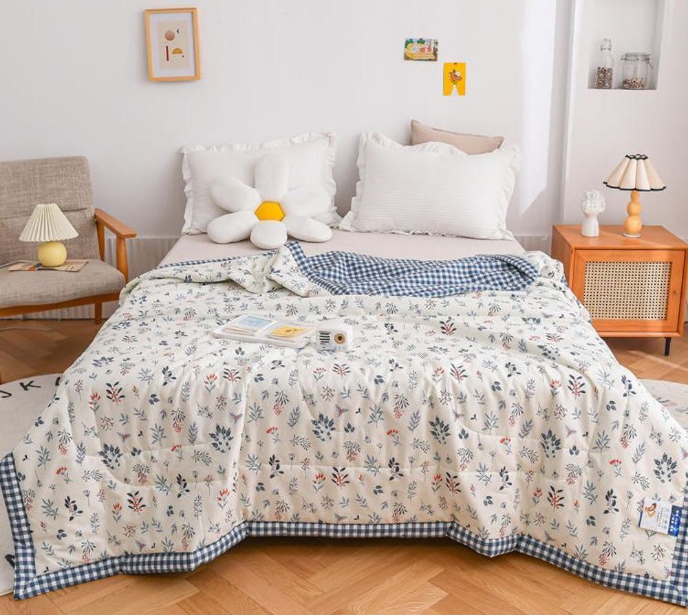 ZEPHYR HOME Одеяло лето 200х230 двуспалка цветы