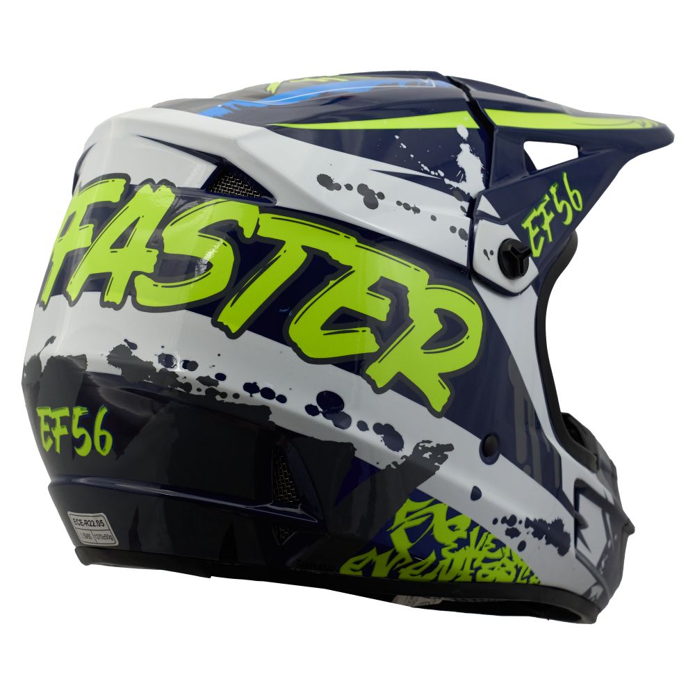 Base MX / Глянец / Сине-белый-hiviz