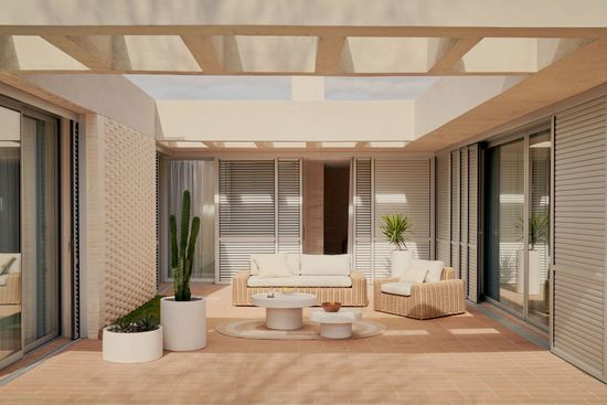 Portlligat La Forma уличный столик из искусственного ротанга 110x60