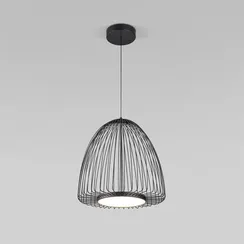 Подвесной светильник Comodita 40010/1 LED черный Eurosvet