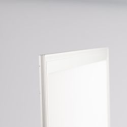 Светодиодная панель ЭРА Грильято SPL-540-W-40K-040 40Вт 4000К 588x588x8 белая без драйвера с ушками ультратонкая | Панели с внешним драйвером