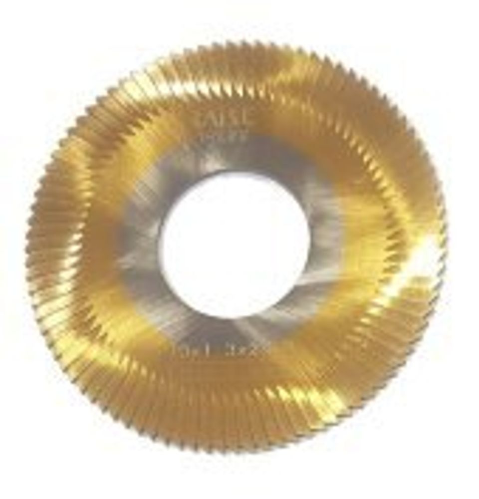 Фреза прямая RAISE T-0020A 70х1,3х25,4xT-0020A с боковыми насечками HSS для 100Е  Арт.14390