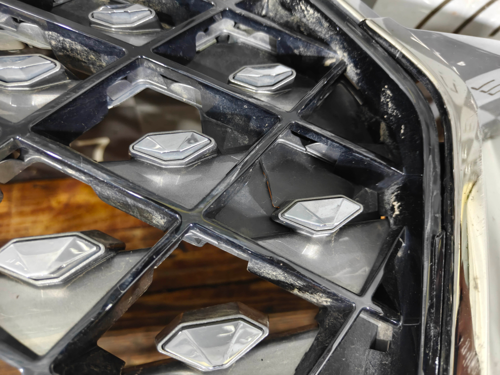 Бампер передний в сборе Chery Tiggo 7 Pro Max 22-24 Б/У Оригинал 602001919AADQJ