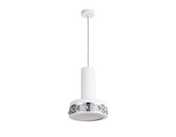 Подвесной светодиодный светильник FA9488 WH/CH 18W белый/хром Acrylic Ice Ambrella